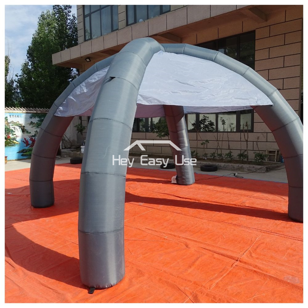 Stock 4 Legs Inflatable Spider Tent (Gray/Green/Pink/Orange/Blue Color)