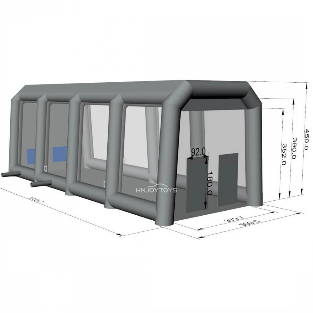 Aircraft Paint Booth - Portable Aircraft Repair and Refinishing Booth