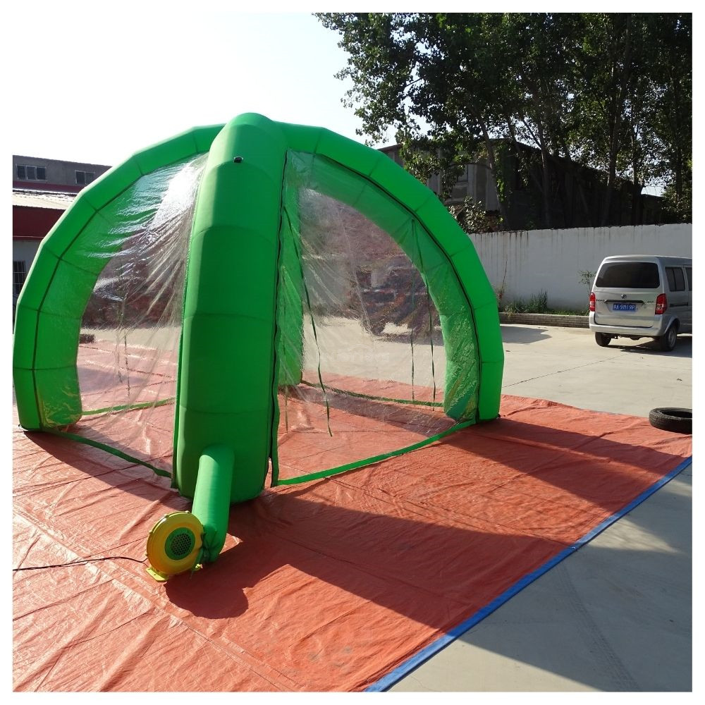 Infaltable Spider Tent With Clear Walls 