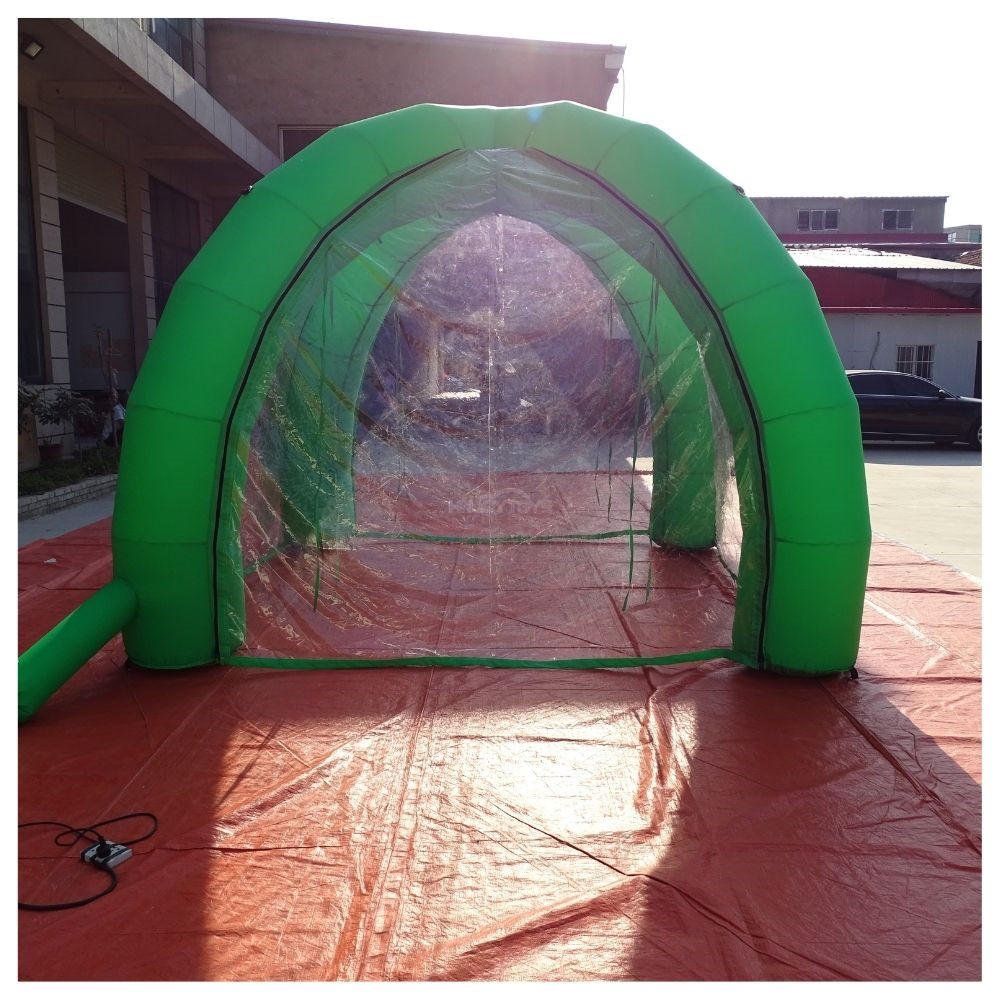 Infaltable Spider Tent With Clear Walls 