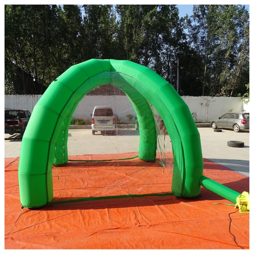 Infaltable Spider Tent With Clear Walls 