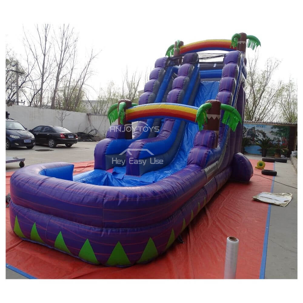 commercial PVC inflatable grande slide 