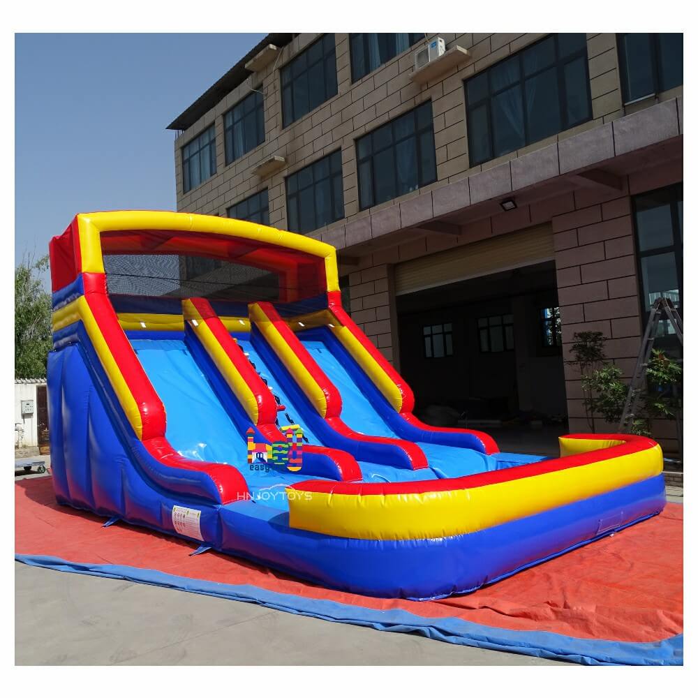 outdoor bounce house water slide