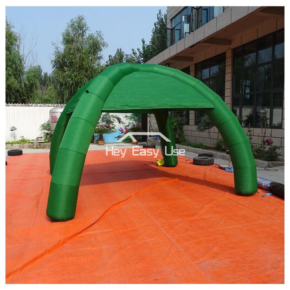 In Stock Green Inflatable Event Tent Spider Shape