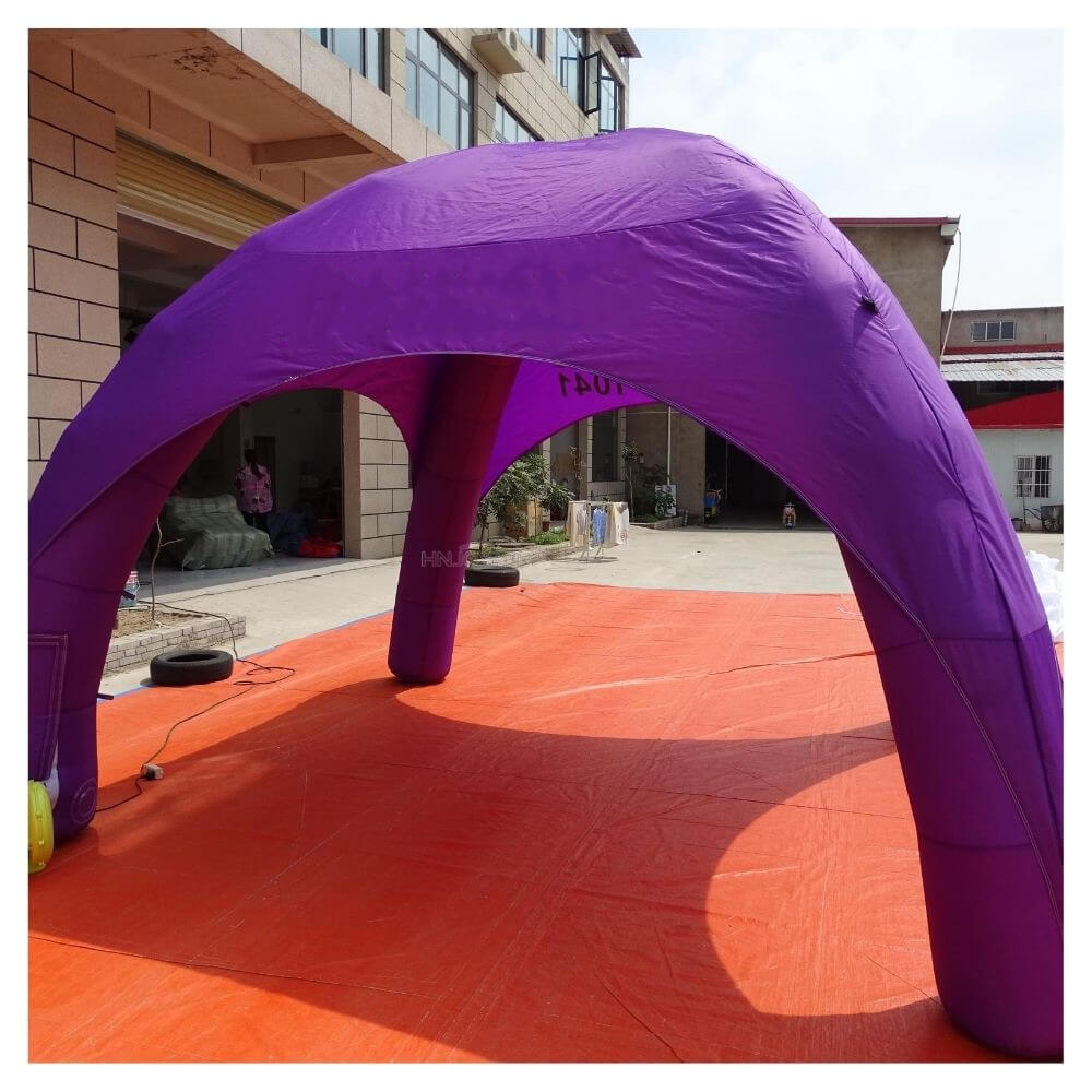 Purple Inflatable Spider Tent For Promotion 