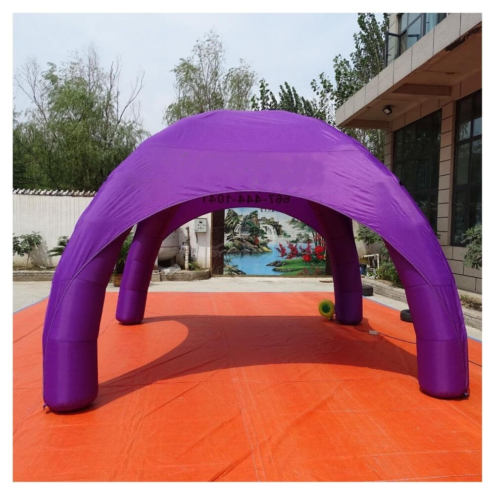 Purple Inflatable Spider Tent For Promotion 