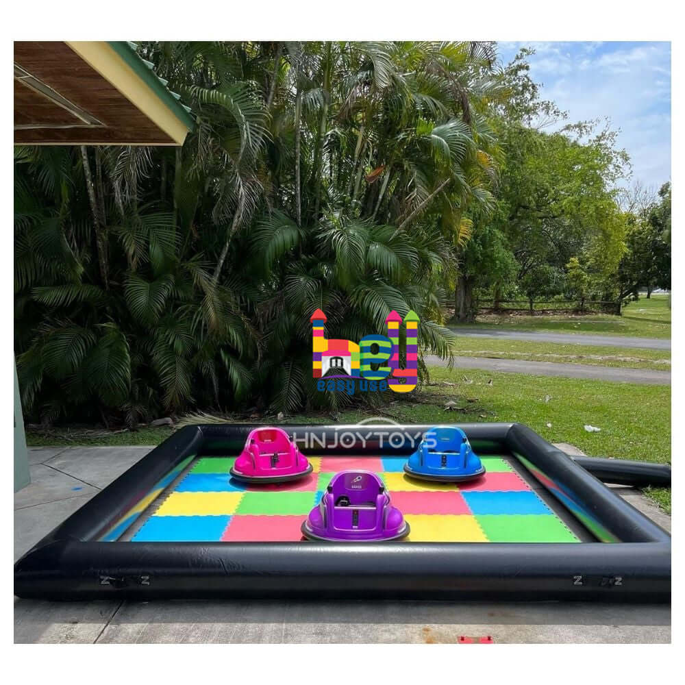 Inflatable Perimeter Inflatable Race Track For Kids Bumper Cars