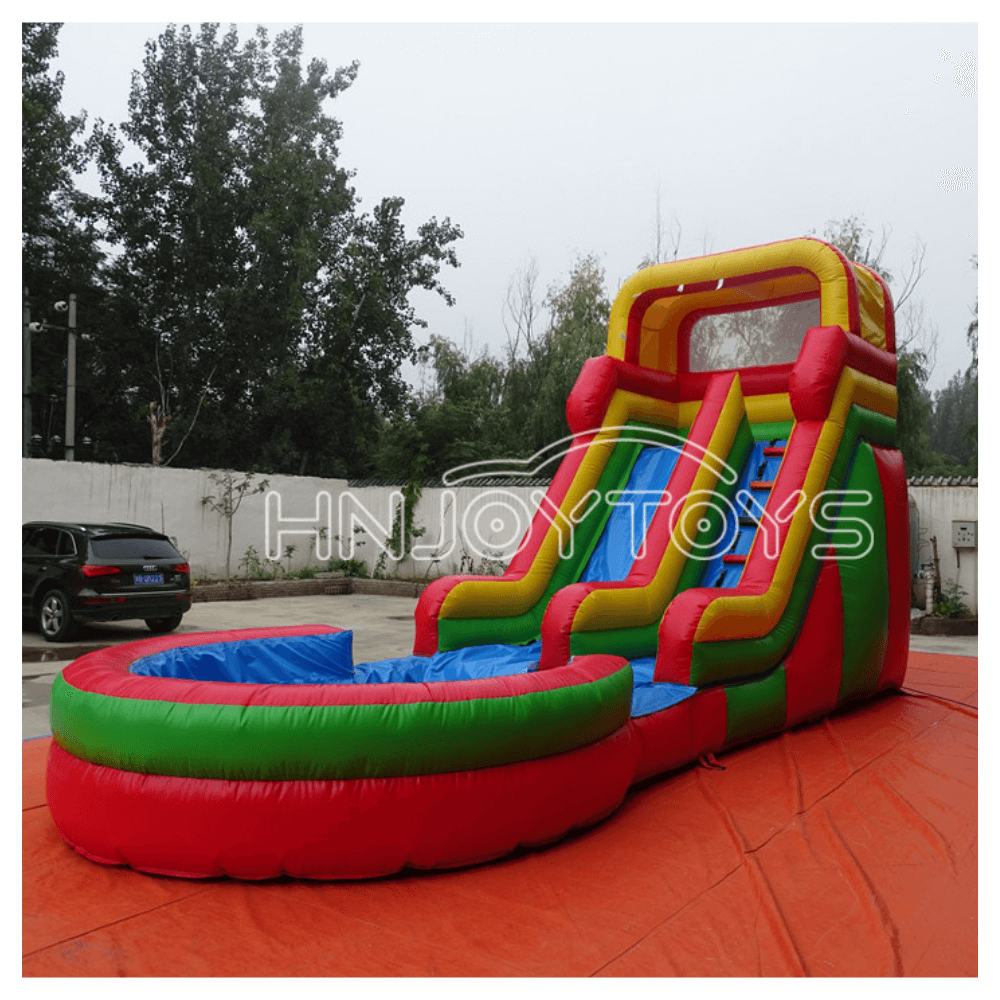 factory price floating inflateable slide