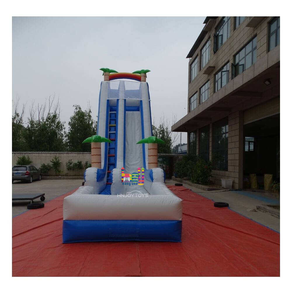 Custom Giant Inflatable Water Slide 25ft Height For Sale