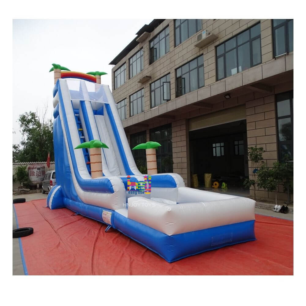 Custom Giant Inflatable Water Slide 25ft Height For Sale