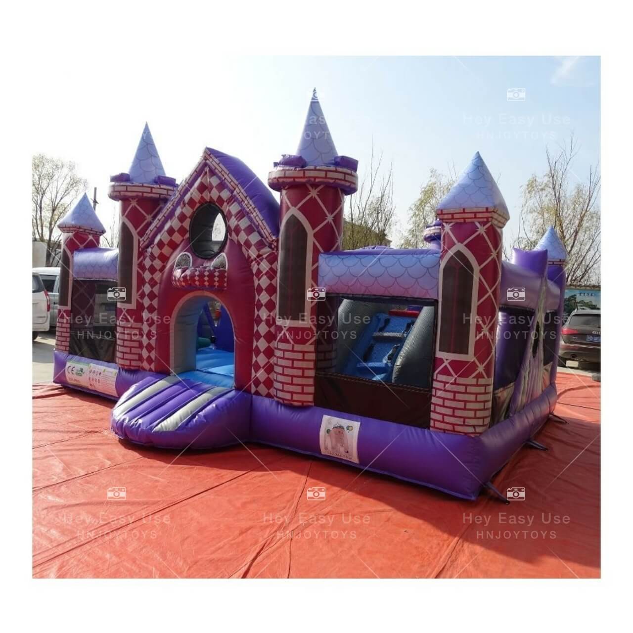 Purple Inflatable Combo for Sale 