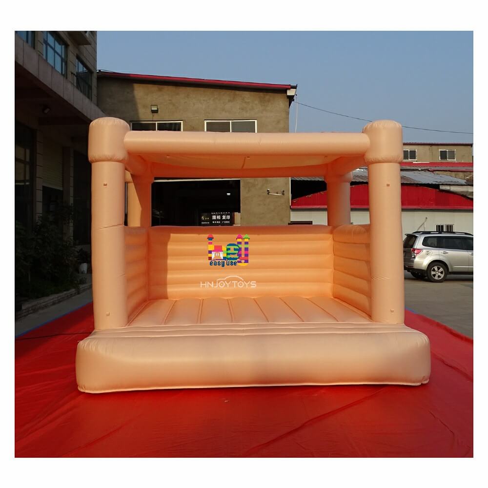 commercial grade PVC inflatable peach bounce house