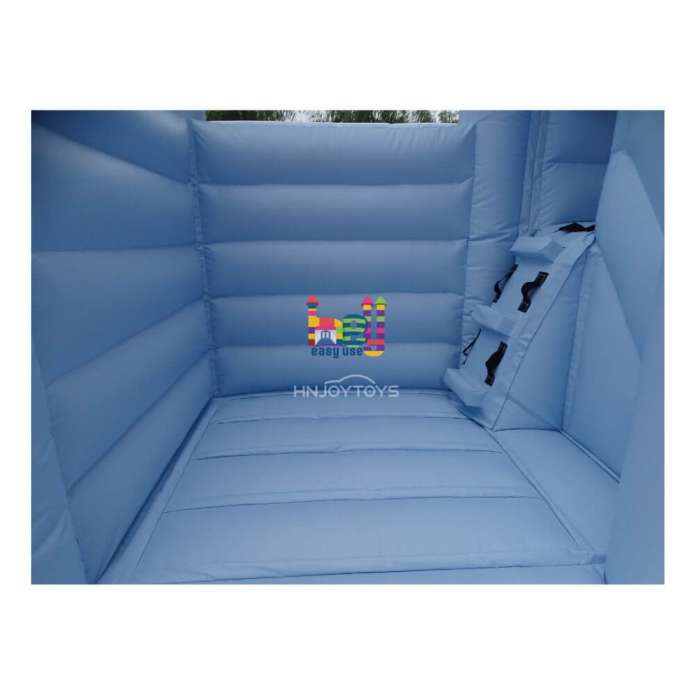 Pastel Inflatable Combo With Ball Pit And Slide