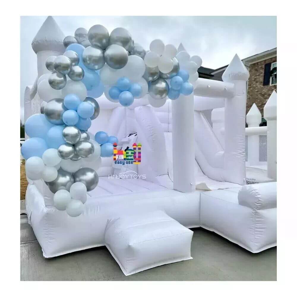 inflatable white castle