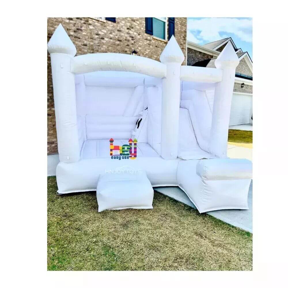 inflatable white castle