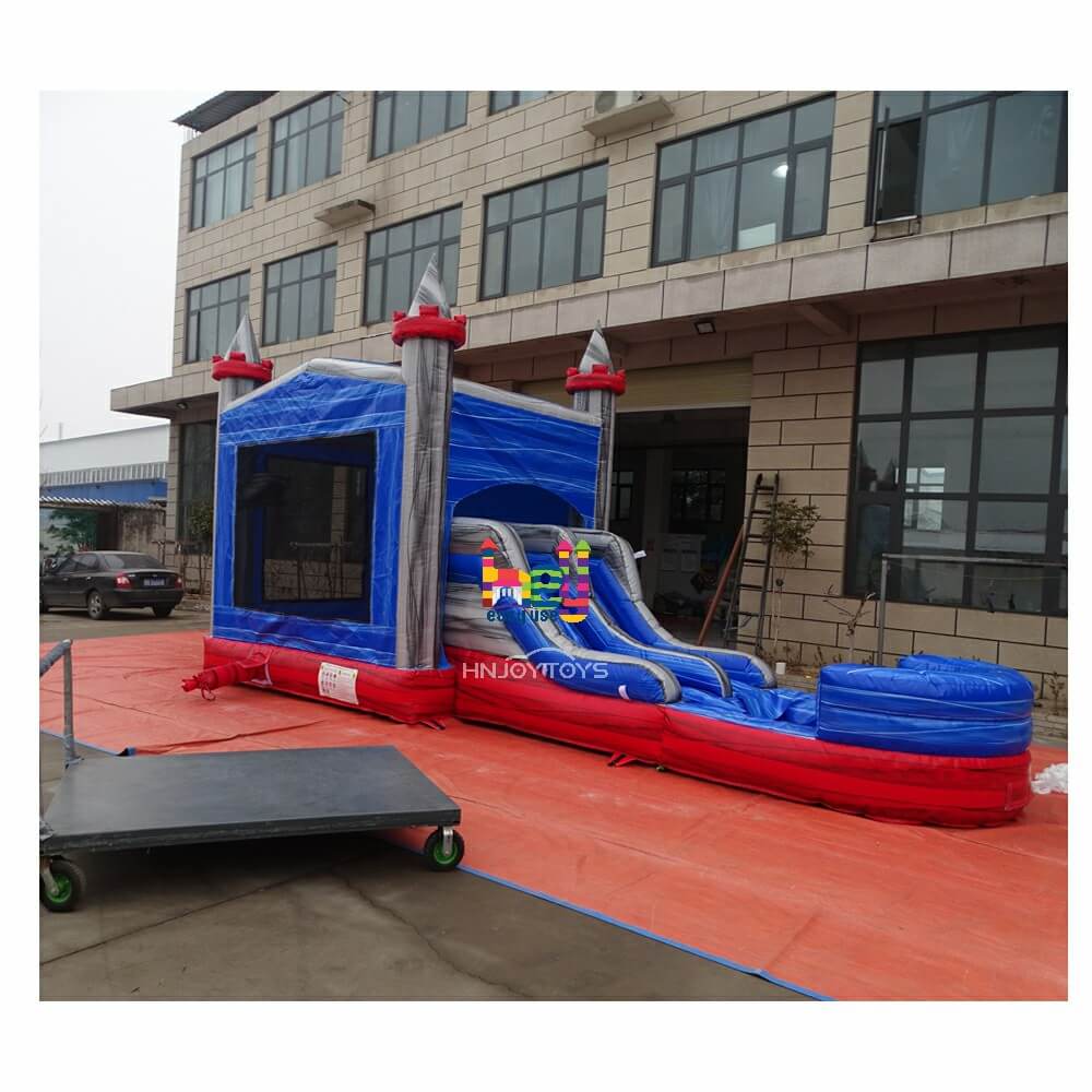 high quality PVC princess bounce and slide