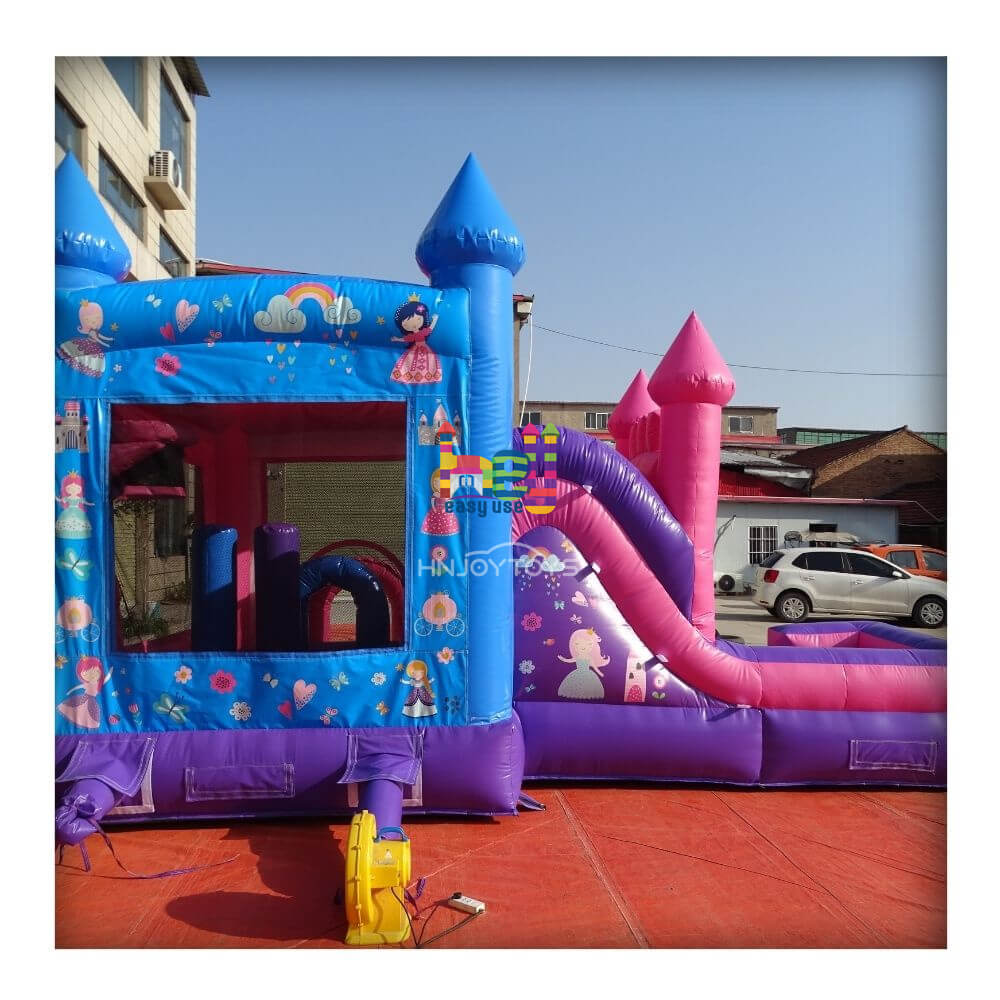 high quality PVC wet and dry bouncy castle