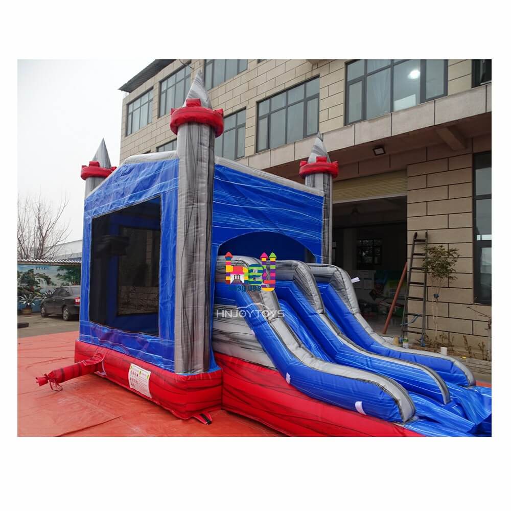 high quality PVC princess bounce and slide
