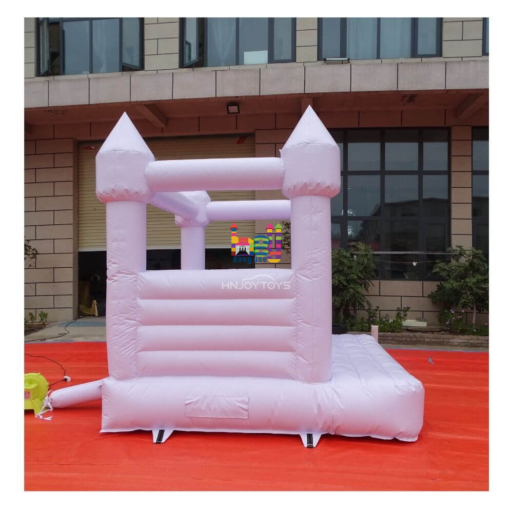 white bounce house bouncy castle with high quality