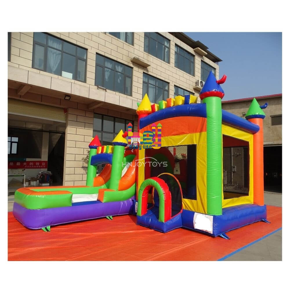high quality PVC bounce house pool combo