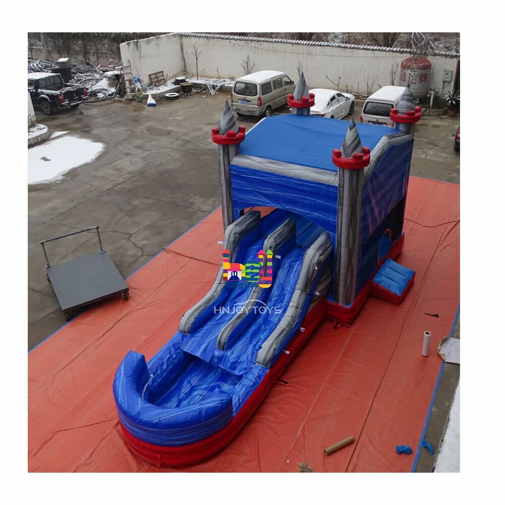 high quality PVC princess bounce and slide