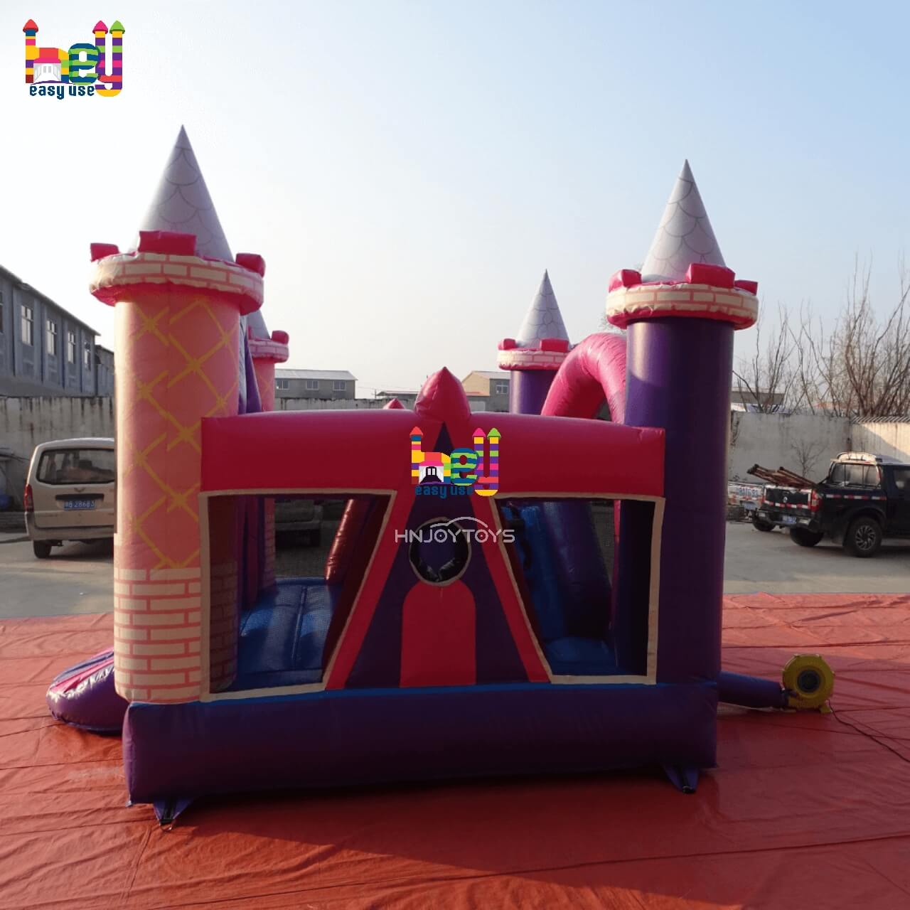high quality PVC bounce house 5 in 1 combo