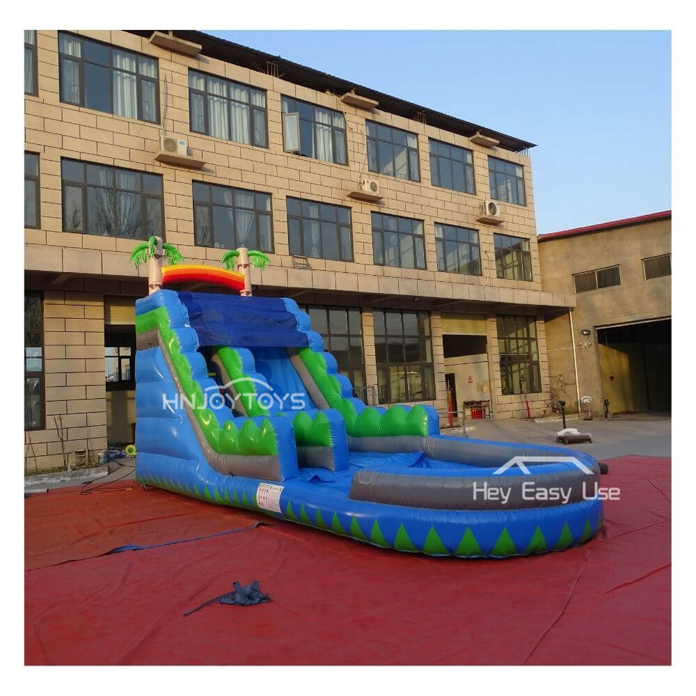 popular swimming pool inflatable slide