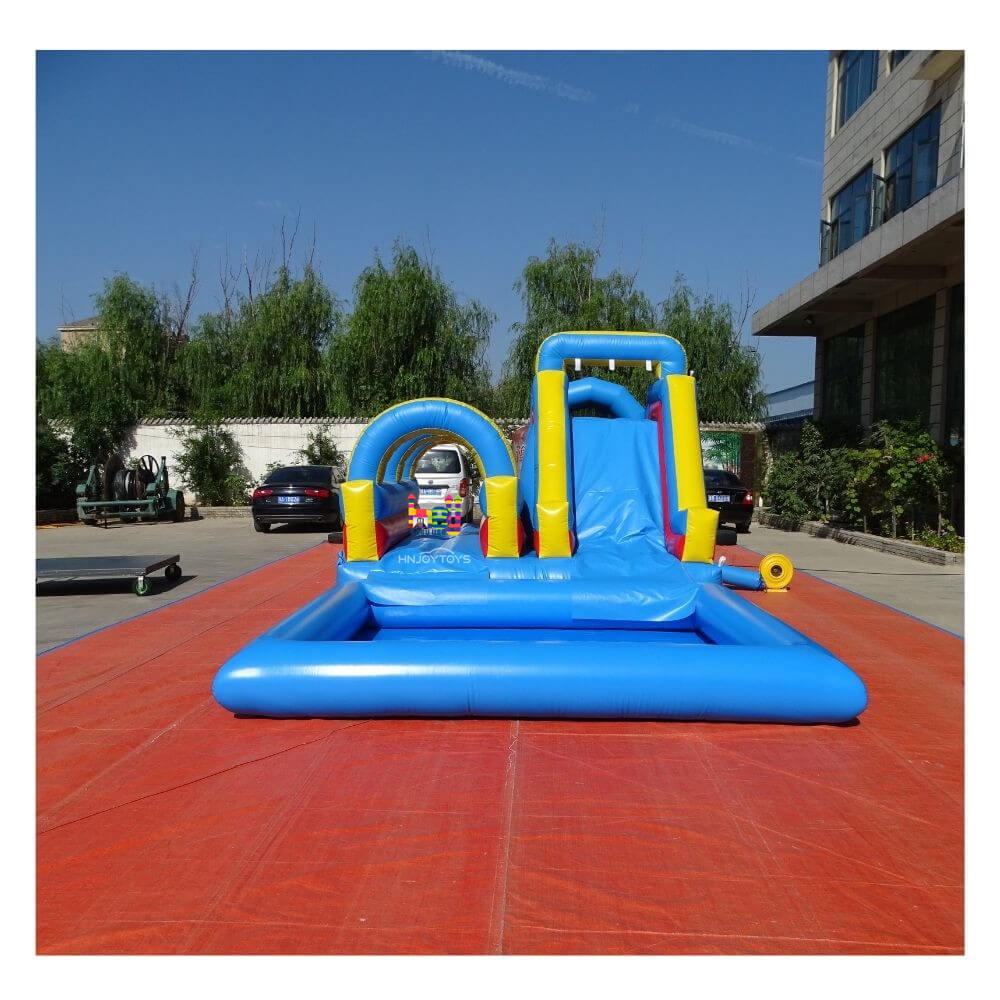 outdoor big inflatable bounce slides