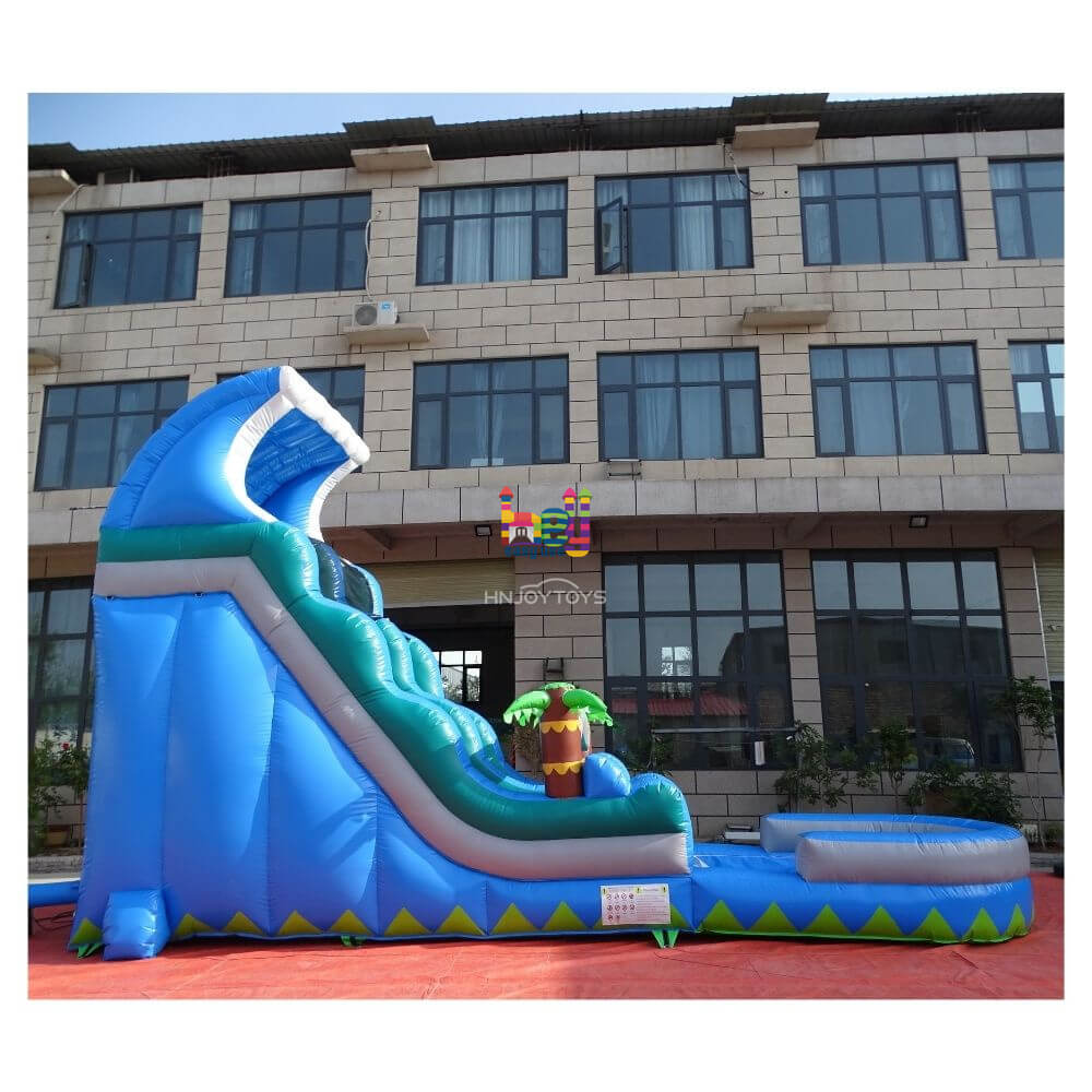 party rental inflatable waterslide pool