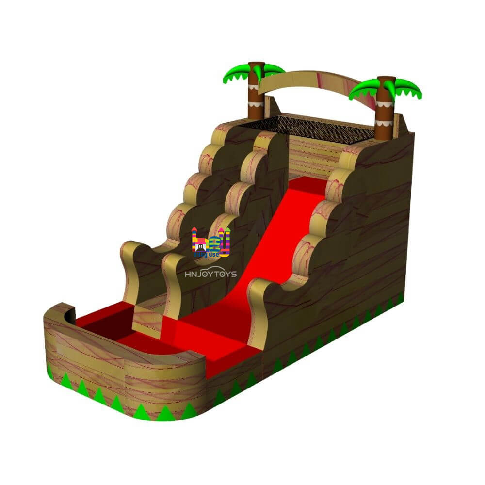 holiday theme inflatable slide yacht