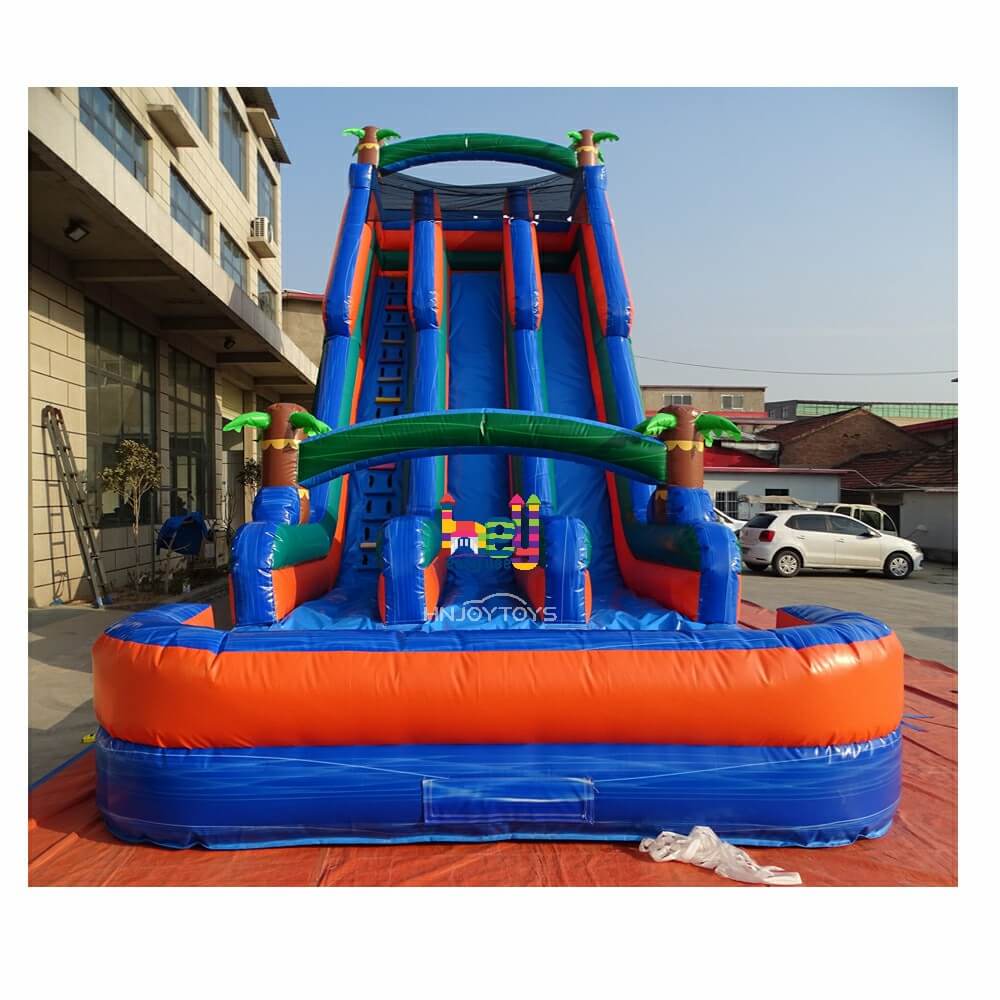 party rental animal inflatable water slide