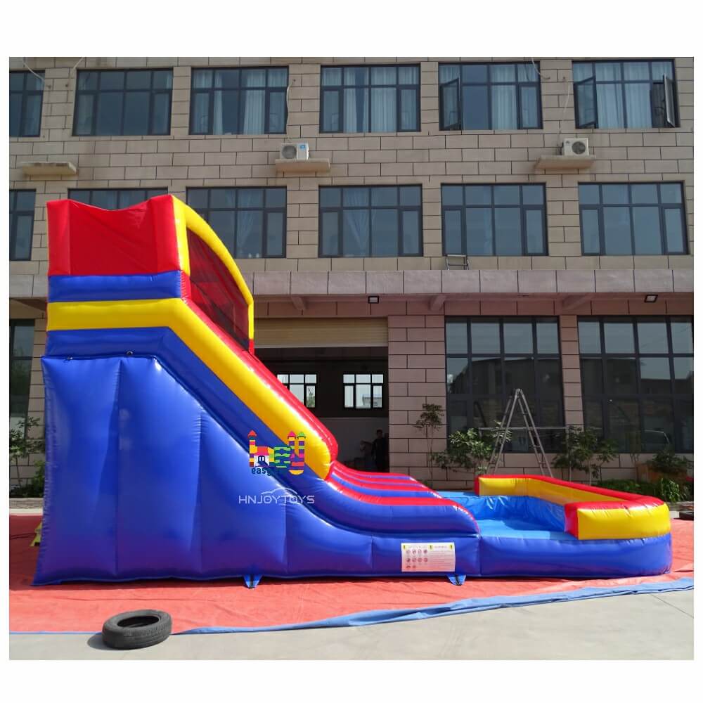 outdoor bounce house water slide