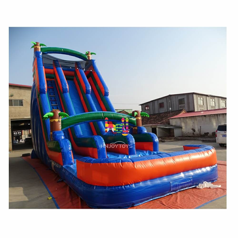 party rental animal inflatable water slide