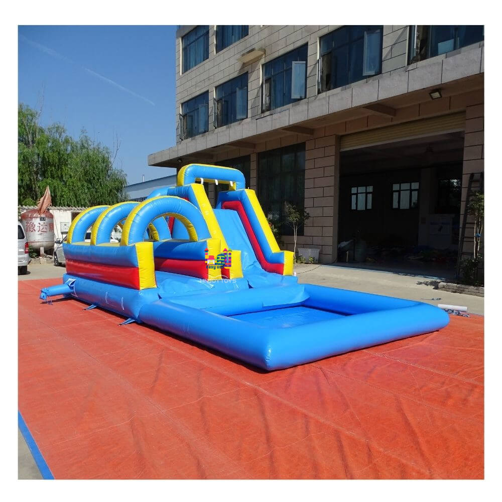 outdoor big inflatable bounce slides