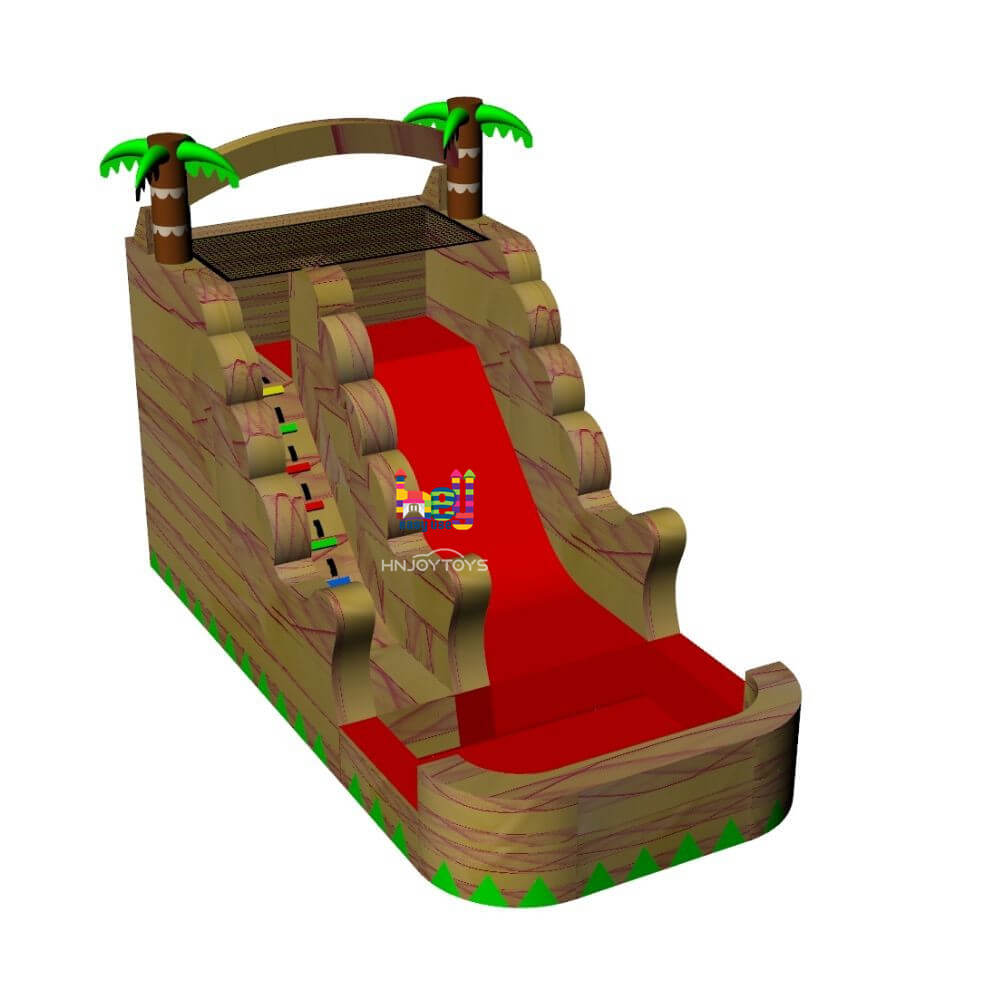 holiday theme inflatable slide yacht