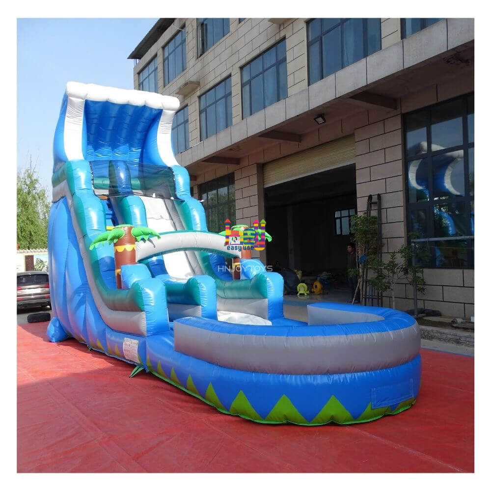 party rental inflatable waterslide pool