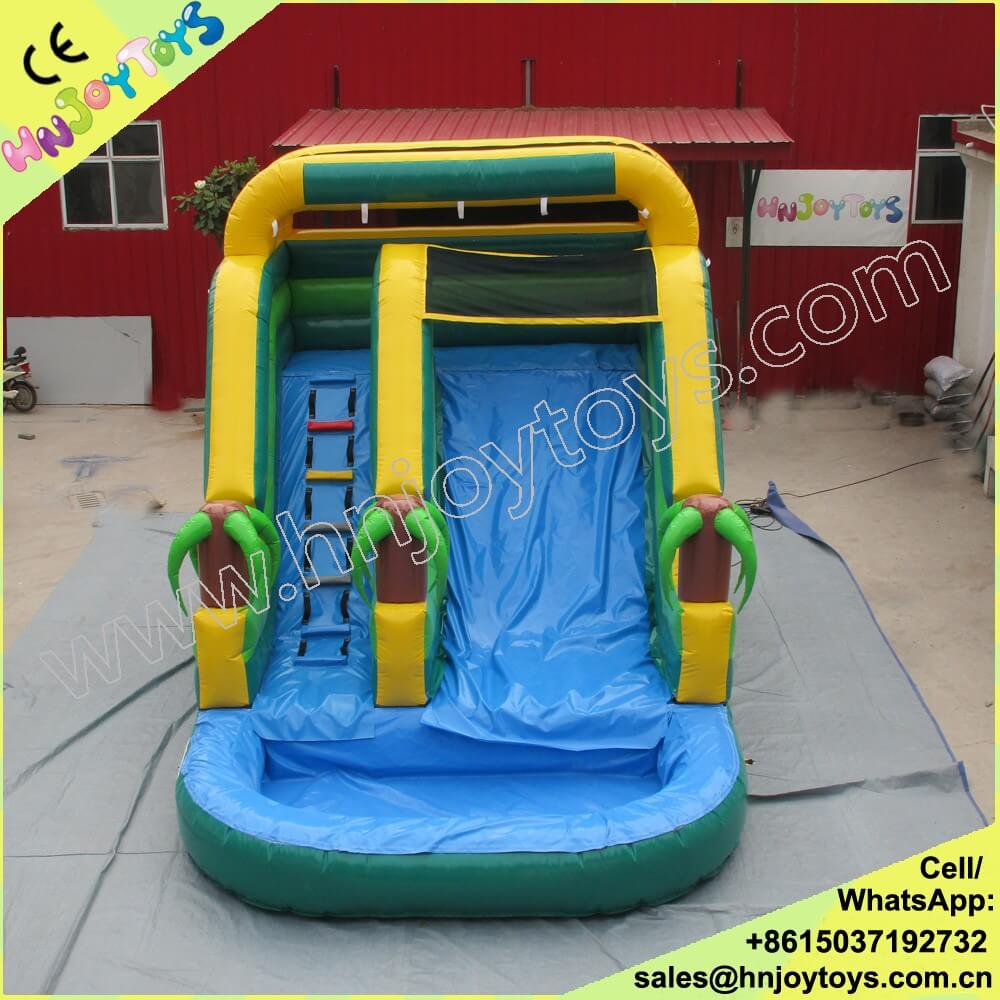 high quality PVC inflatable dock slide