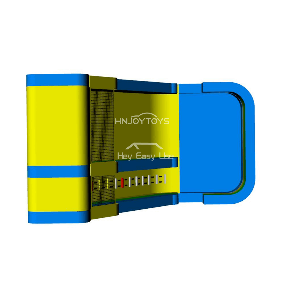 holiday theme inflatable floating slide