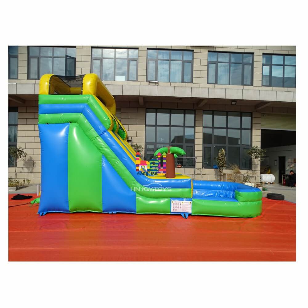 high quality PVC double water slide