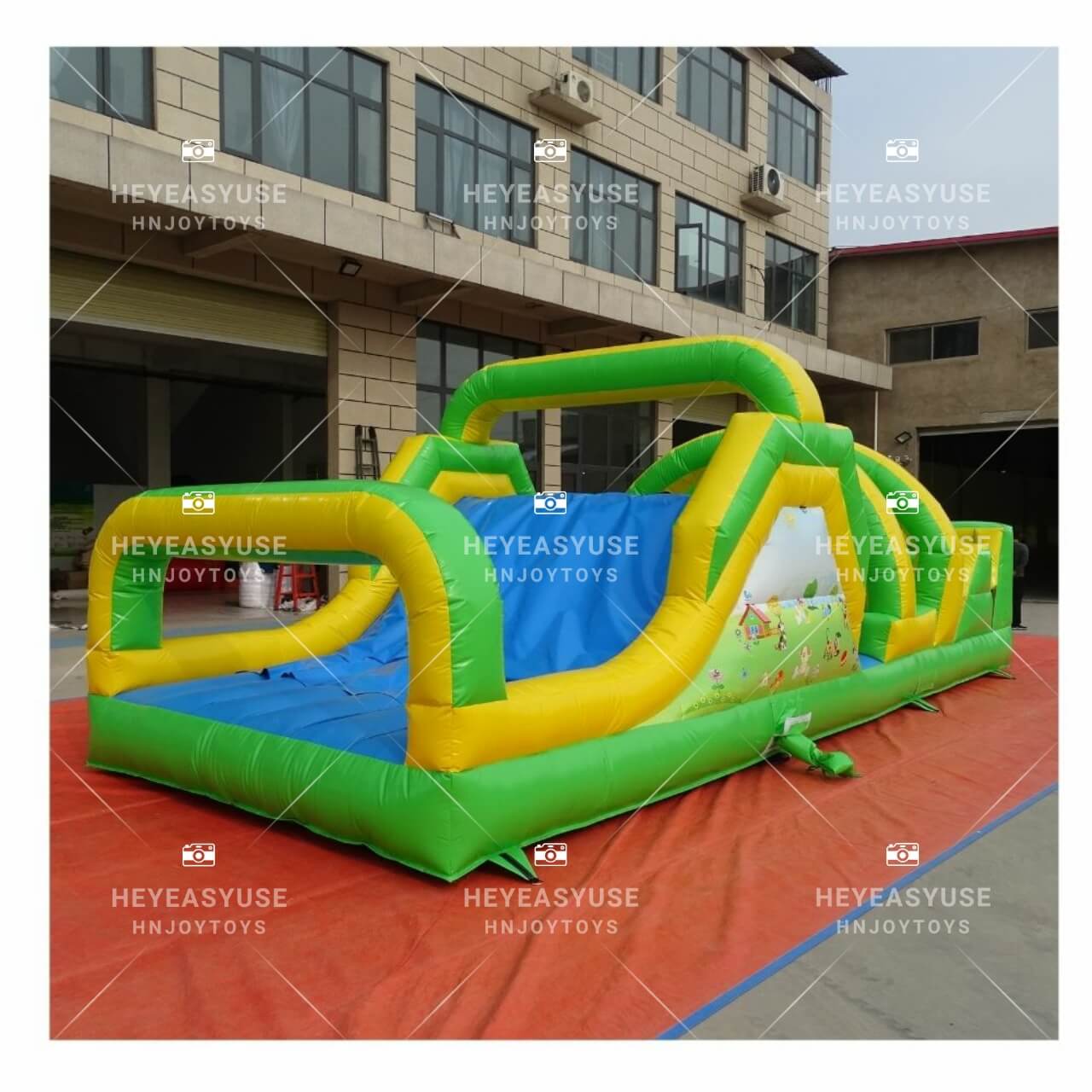 new style connect 4 inflatable basketball sport games