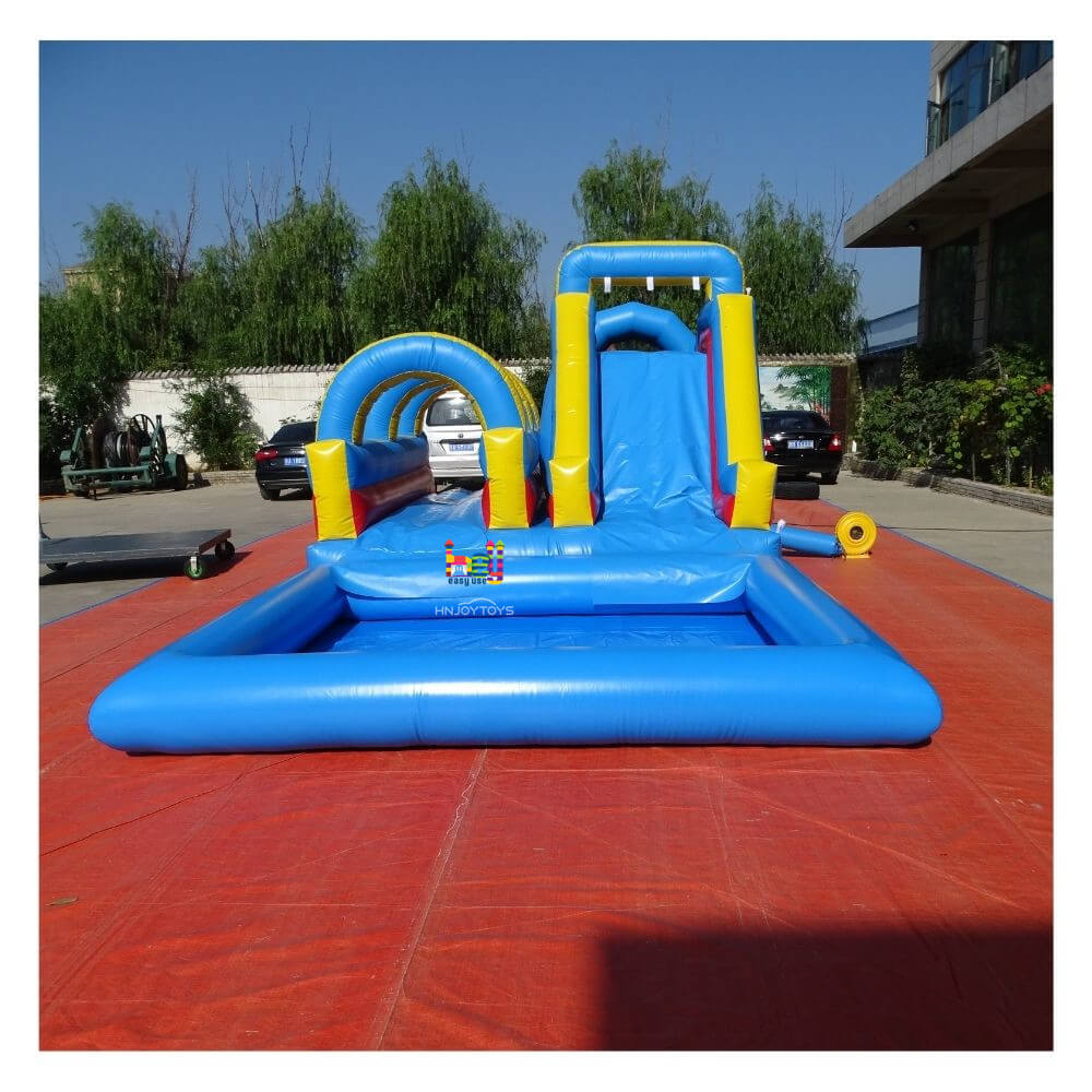 PVC Pool Playground Inflatable Water Slide For Sale