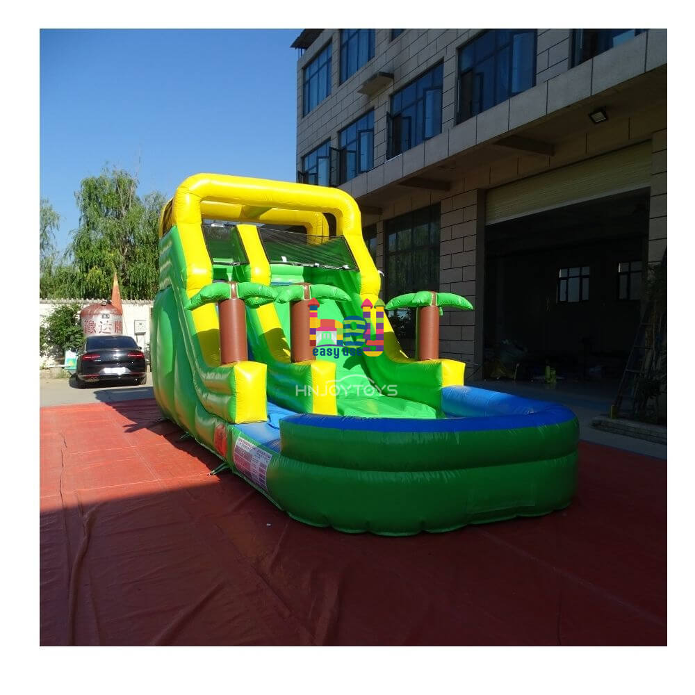 holiday theme wet water slide