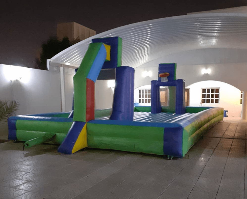 holiday theme inflatable paintball field
