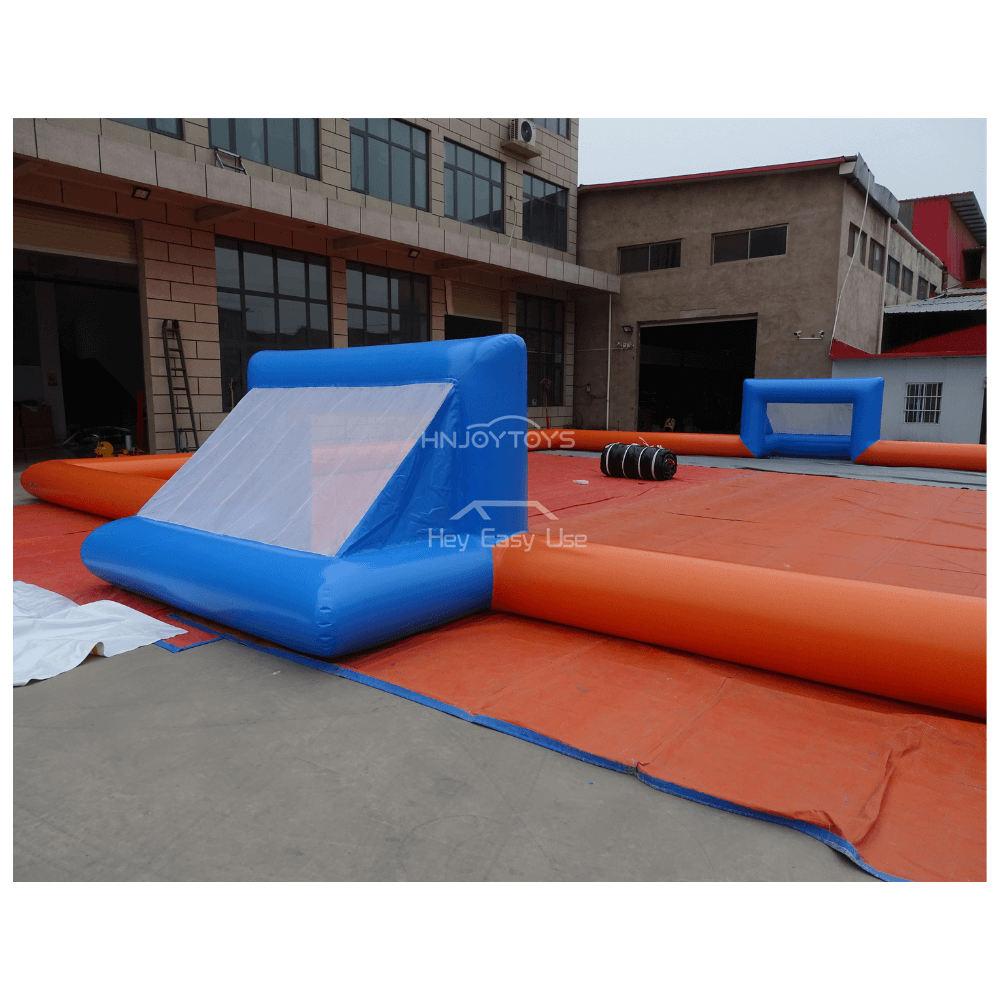 high quality PVC bouncy castle inflatable soccer field