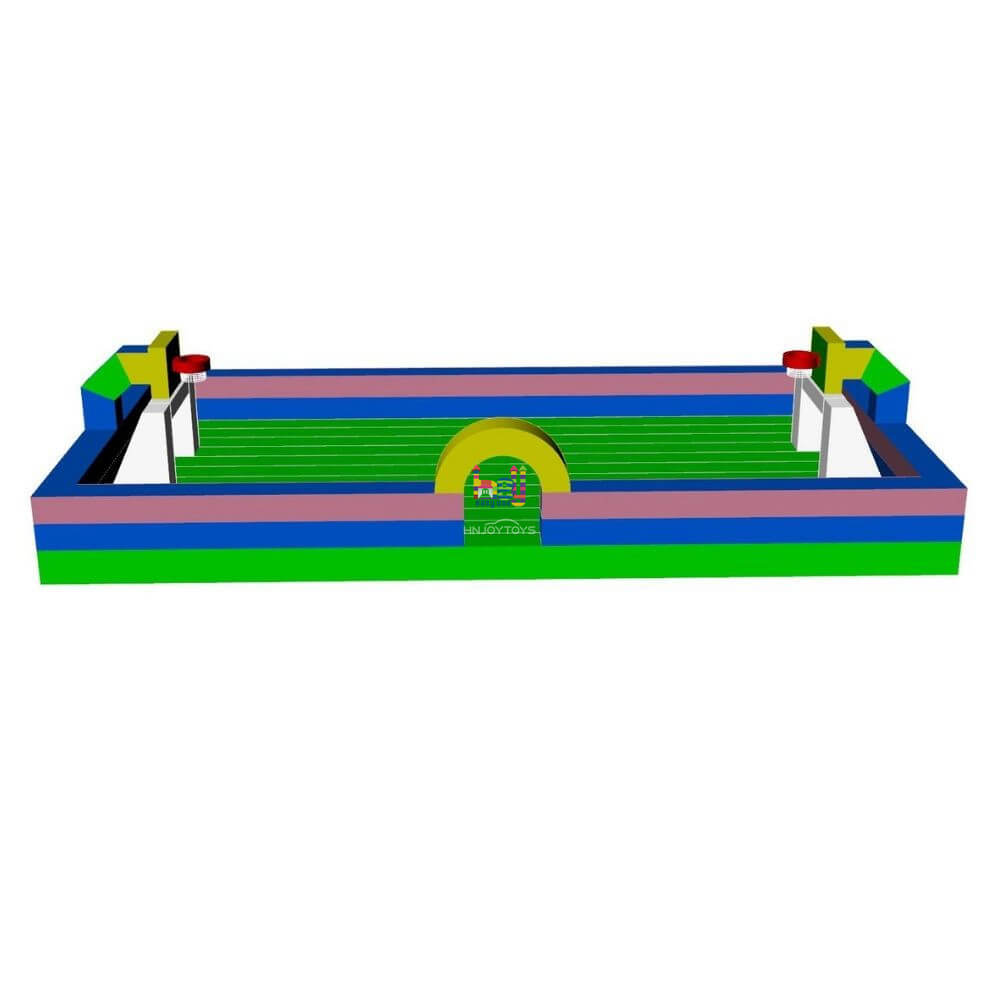 holiday theme inflatable paintball field