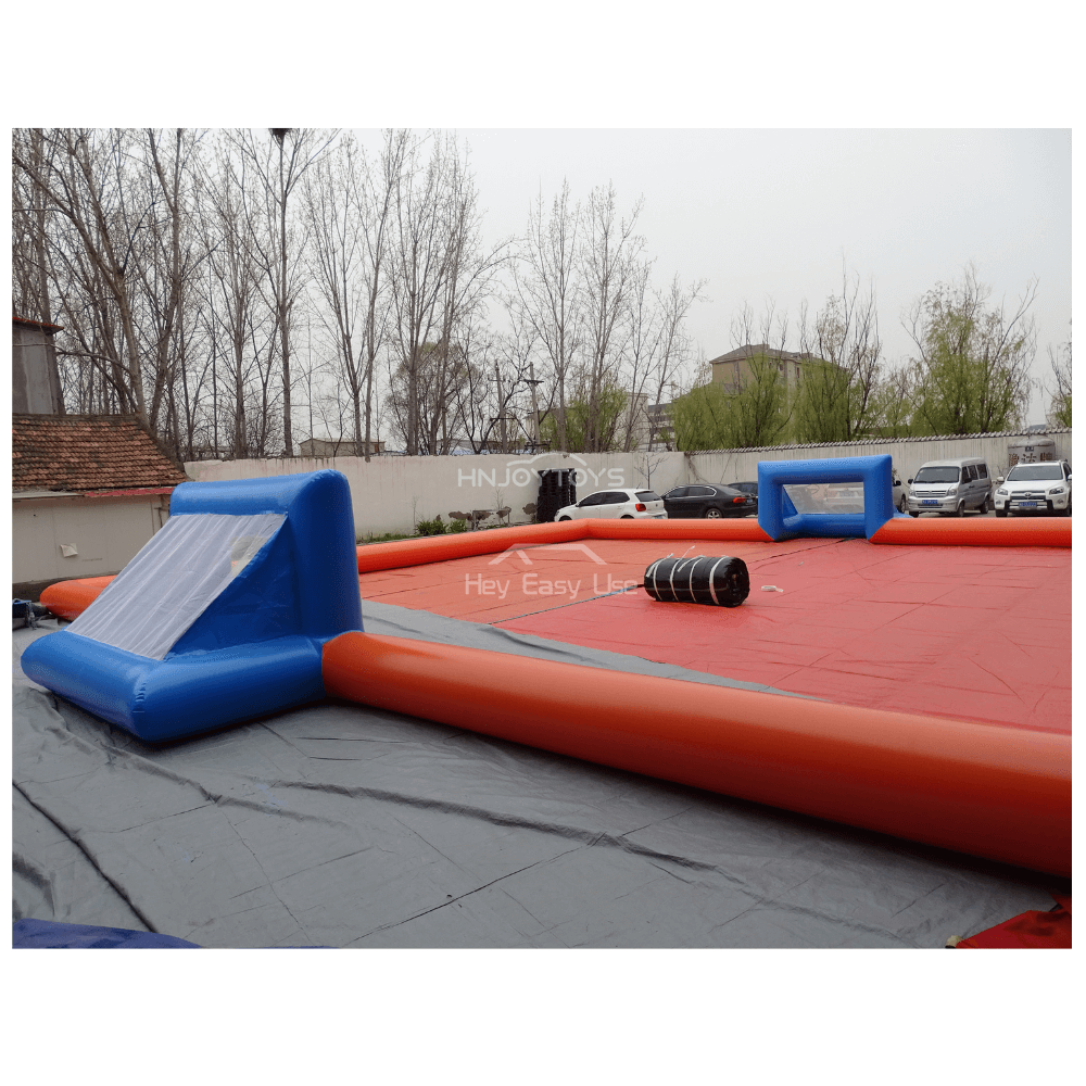 popular inflatable water soccer field