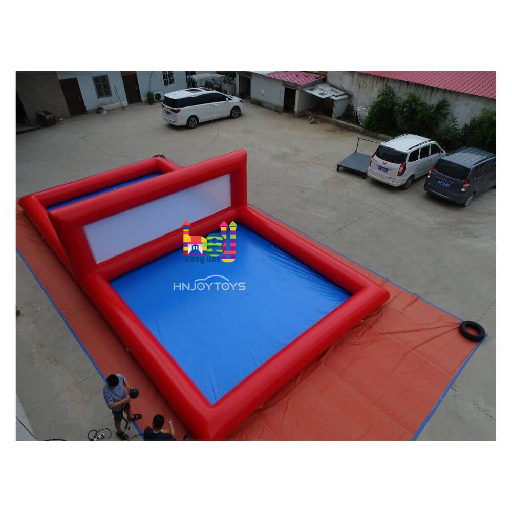 colorful durable inflatable soccer field