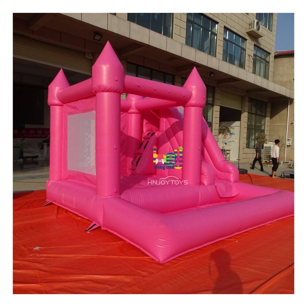 outdoor games sports combo inflatable bounce slide