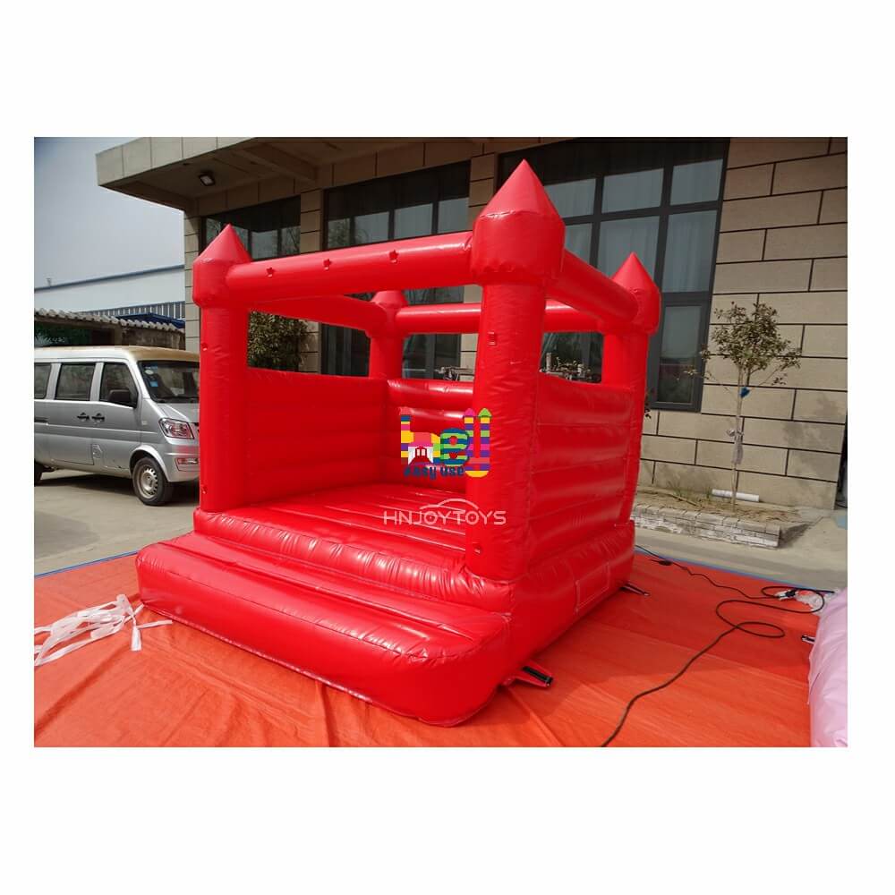 outdoor inflatable bounce house construction truck
