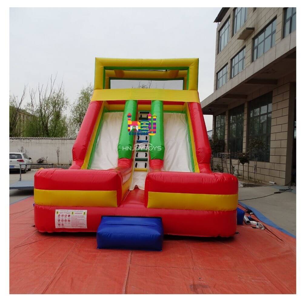 giant amusement park inflatable dry slide commercial